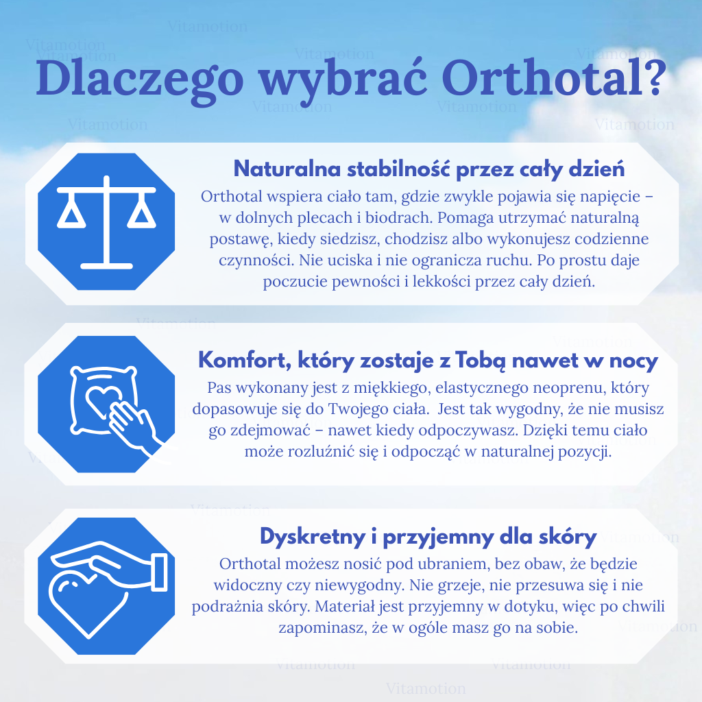 Pas Orthotal – Ulga, której szuka Twój kręgosłup